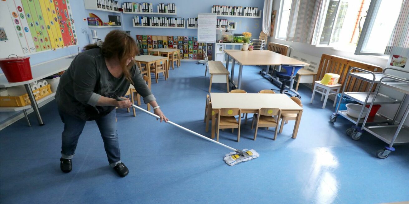 Reinigung sozialer Einrichtungen